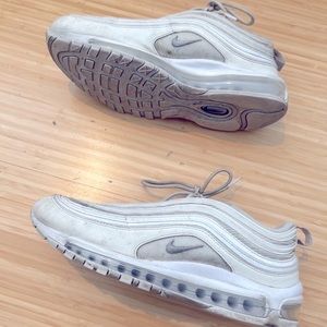 Nike Air Max 97 Men's White Sneakers (10.5)